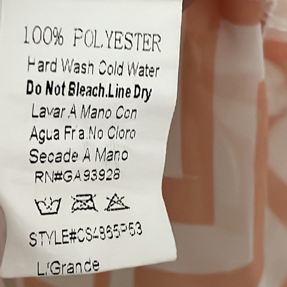 CHEVRON PRINT LONG SLEEVE BLOUSE - Picture 5 of 5